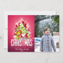 Contemporary Julgran & presentationsfoto