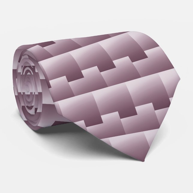 Contemporary Light Plum Red Mönster Slips (Rullad)