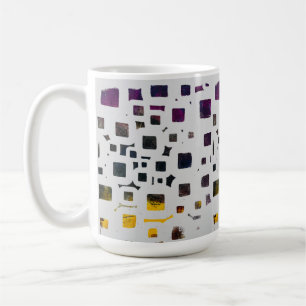 Contemporary Lila Guld Mugg