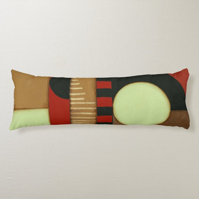 Contemporary Loft Stil Paneled Painting Kroppskudde (Framsidan)