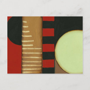 Contemporary Loft Stil Paneled Painting Vykort