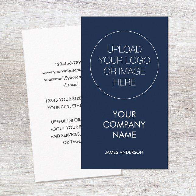 Contemporary Logotyp av minimalistisk Anpassningsb Visitkort (Skapare uppladdad)