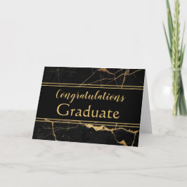 Contemporary Marble Studenten Card Kort