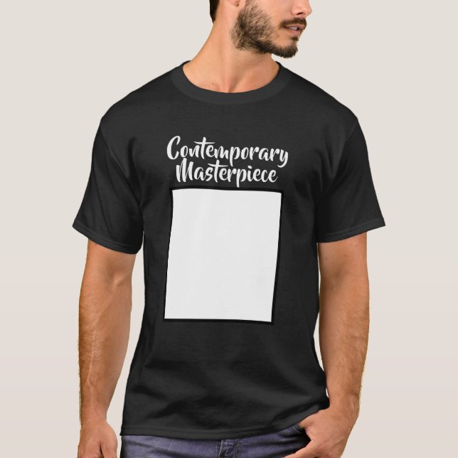 Contemporary mästerverk t shirt (Framsida)