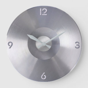 Contemporary Metall-väggklocka Stor Klocka