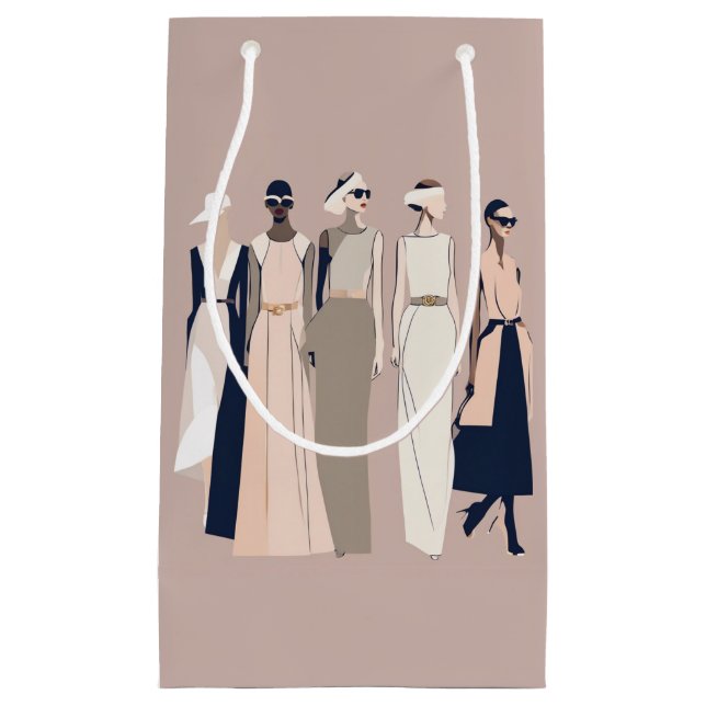 Contemporary Mode Illustration Swag Bag (Framsidan)