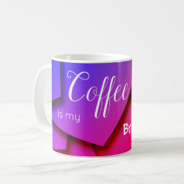 Contemporary Modern Artsy Inspirational Emotional Kaffemugg