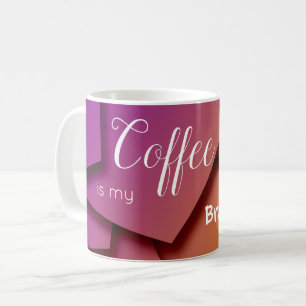 Contemporary Modern Artsy Inspirational Emotional Kaffemugg