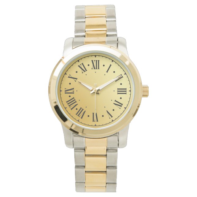 Contemporary Modern Tone Teal Manar Watch Armbandsur (Framsida)