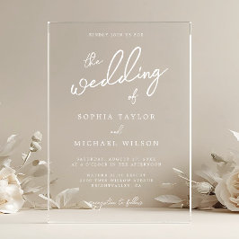 Contemporary Modern White Bröllop