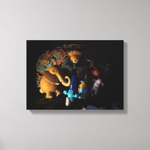 Contemporary Nativitet 22,26 x 16,00-arbetsyta Canvastryck