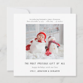 Contemporary Nyfött jokertecken för foto