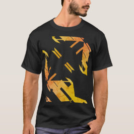 Contemporary Orange Southwest Art-Abstrakt T Shirt