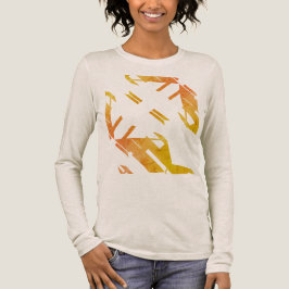 Contemporary Orange Southwest Art-Abstrakt T Shirt
