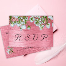 Contemporary OSA av metallisk Rosa och vit Blommig