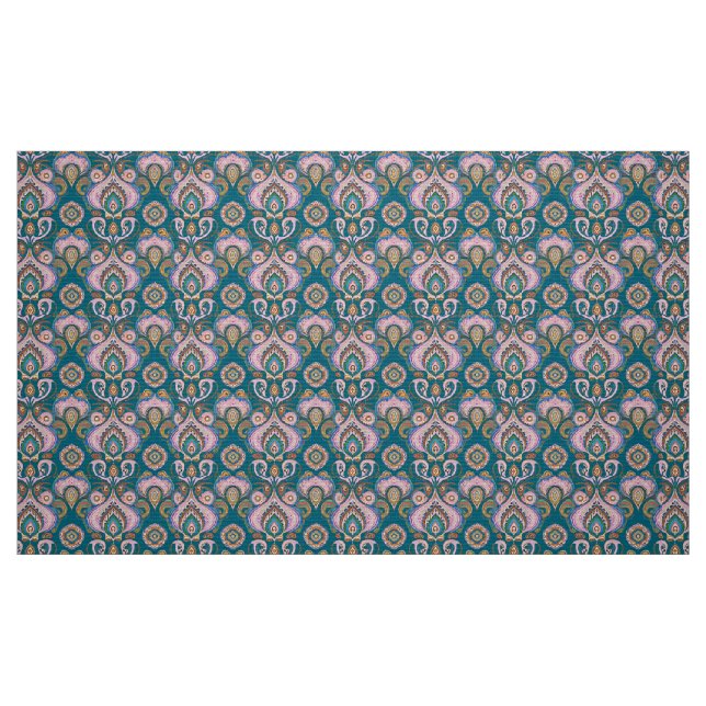 Contemporary Paisley Fabric Design Tyg (Fat Quarter)