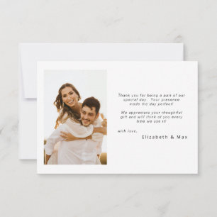 Contemporary par Photo Bröllop Tack Kort