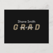 Contemporary Photo Black Studenten-meddelande