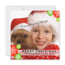 Contemporary Photo jul Card