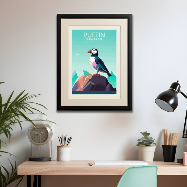 Contemporary Puffin-resan stil Poster (Skapare uppladdad)