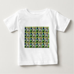 Contemporary Roligt Mosaic Art-utskrift - en lekfu Tee