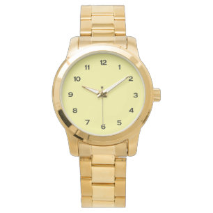 Contemporary Rustic Classic Manar Guld Armbandsur
