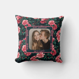 Contemporary Sentimental Wedding Throw Pillow Kudde