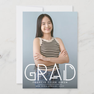 Contemporary Text GRAD med foto Klass av Meddelande