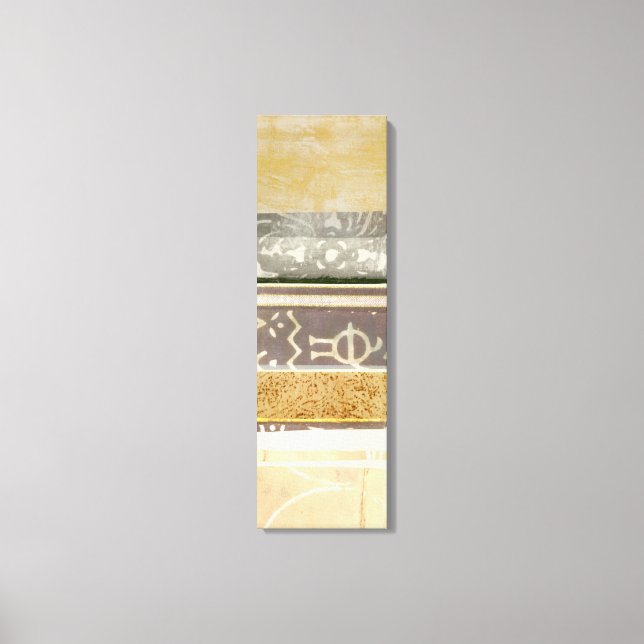 Contemporary Tribal Mönster Painting Canvastryck (Framsida)