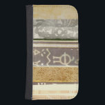 Contemporary Tribal Mönster Painting Plånboksfodral<br><div class="desc">En contemporary mönster-målning som blandar betong med abstrakten. Många-panelerna lagrar färg bredvid varandra och berättar en komplex historia. Det skulle ge en underbar gåva till en älskad person!</div>