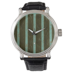 Contemporary Turquise Luft Grate Armbandsur