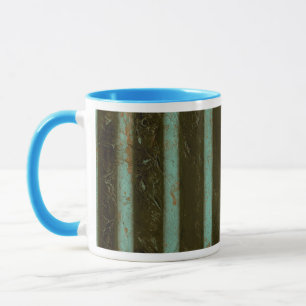 Contemporary Turquise Luft Grate Mugg