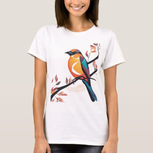 Contemporary - utförlig teve t shirt