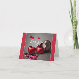 Contemporary Valentine-kort Kort