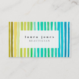 Contemporary Vattenfärg Rand Mode Stylist Visitkort