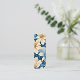 Contemporary Waldorf Blommönster Art Bookmark