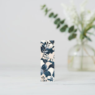 Contemporary Waldorf Blommönster Art Bookmark