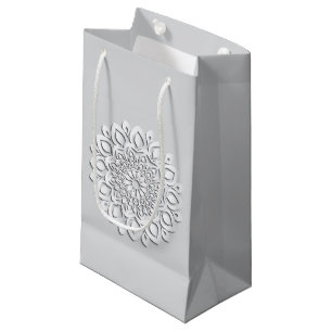 Contemporary White Papper cut Mandala
