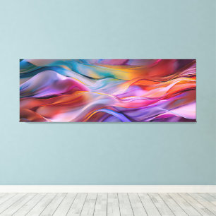 contemporaryn "Dreamscape Vågar" Abstrakt Art Canvastryck