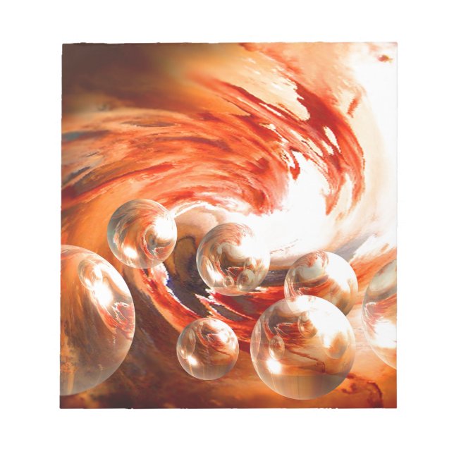 Contemporaryns Abstrakt Anteckningsblock (Framsida)