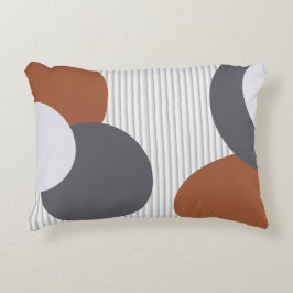 Contemporaryns Abstrakt Prydnadskudde
