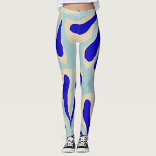 Contemporaryns Blommigt: Trendig Sömlöst Mode. Leggings