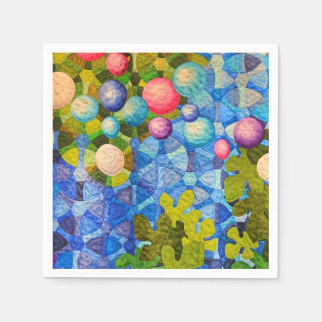 Contemporaryns dämpningsdesign pappersservett (Framsidan)