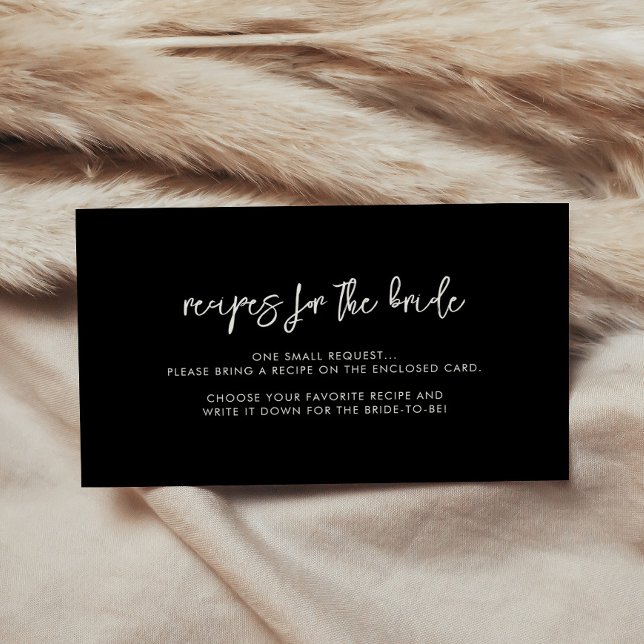 Contemporaryns moderna begäran om svart recept tilläggskort (Skapare uppladdad)