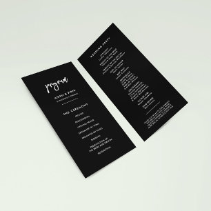 Contemporaryns moderna svarta dubbla-sida-segment program
