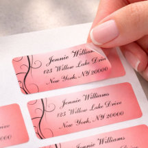 Contemporaryns Rosa och svart vektorövertoning