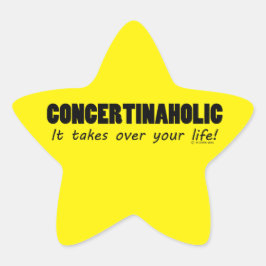 Continahol Life Star Sticker Stjärnformat Klistermärke