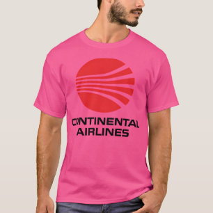 Continental Airlines - Retro Logotyp Shirt - Defun T