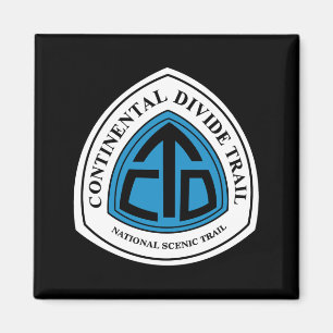 Continental Divide Trail Skylt Usa _1 Magnet