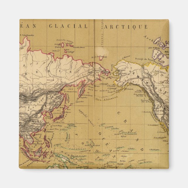 Continental Karta Magnet (Framsidan)